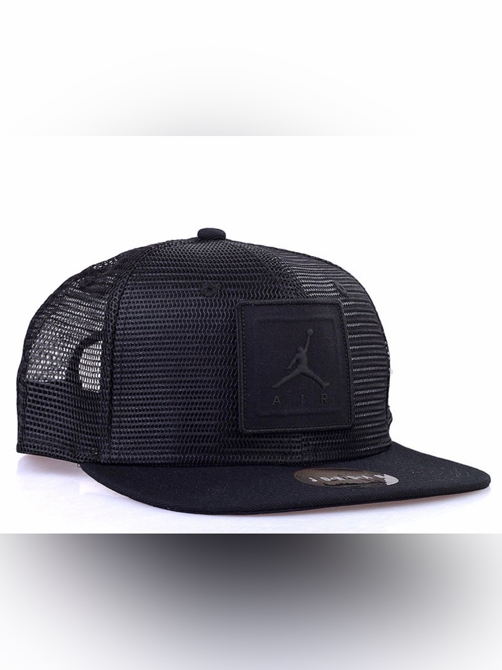 Jordan Jump Man Black Snapback Hat